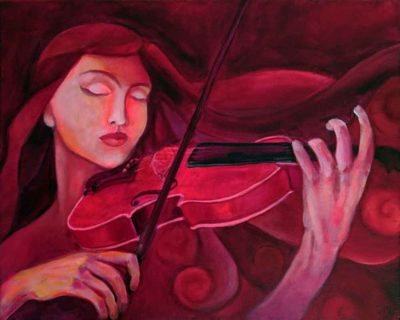 violin-painting
